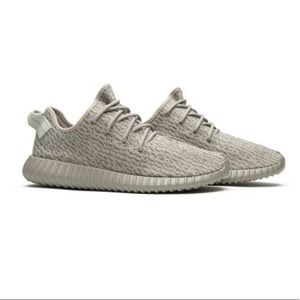 Authentic Adidas Yeezy 350 Moonrock Sneakers Shoe AQ2660 Gray NWT Mens Size 8